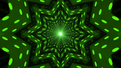 infinito de bucle abstracto verde