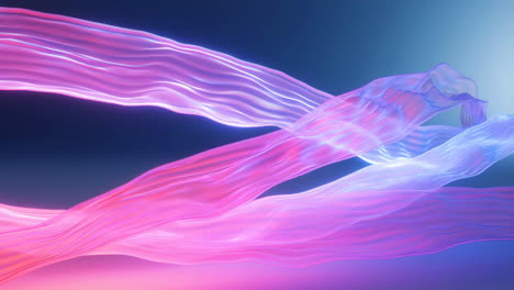 abstract glowing fabric