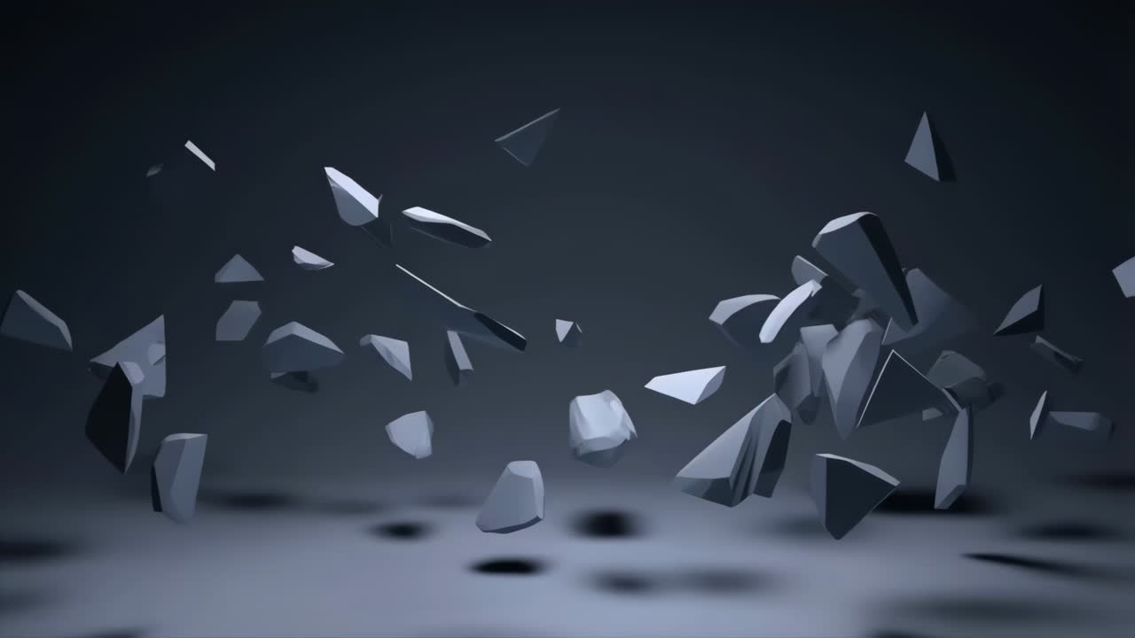 Abstract Geometric Explosion of Fragments