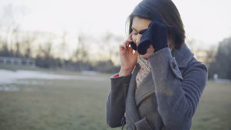 Mujer-De-Negocios-Caminando-Y-Hablando-Por-Teléfono