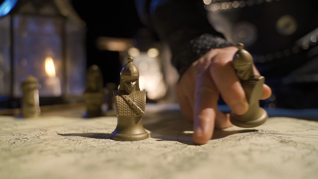 Battle plan implemented in the old headquarters.