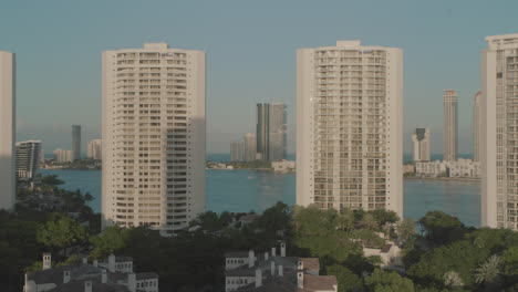 miami aventura luxury buildings during sunset by the marina 009 - view from floor 17