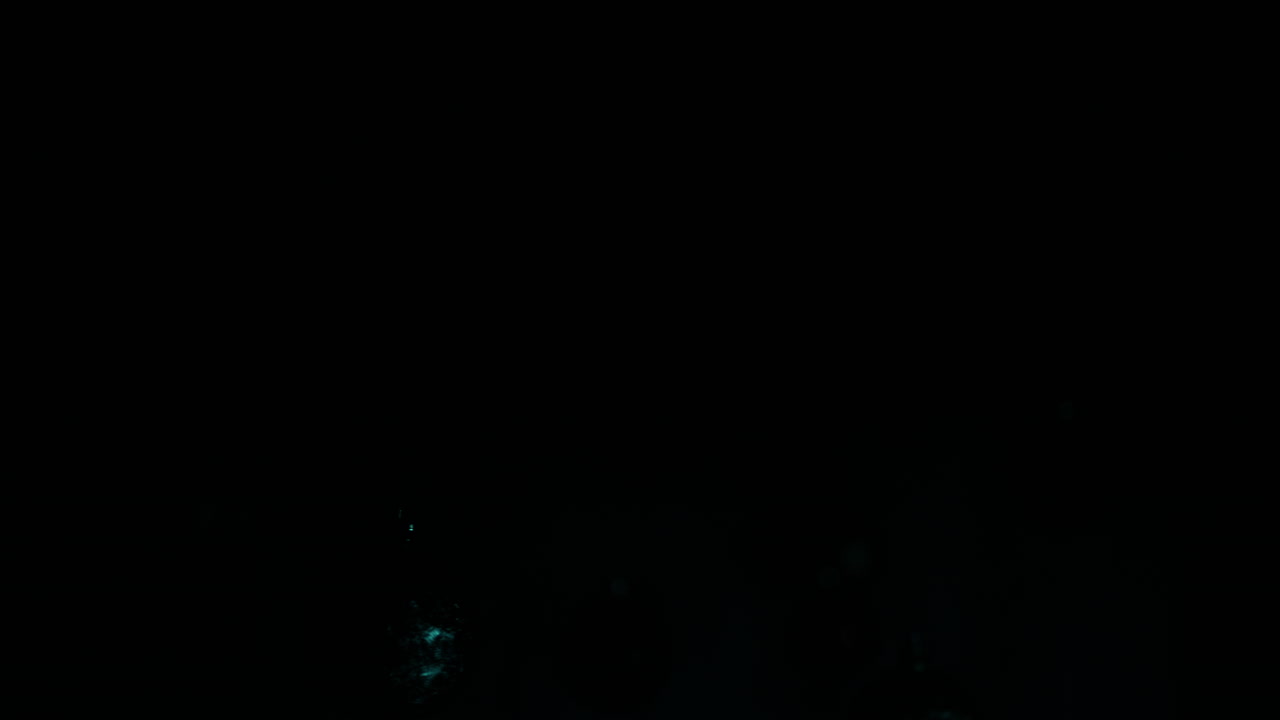 At a New Year's Eve party, balls swing happily from a wire