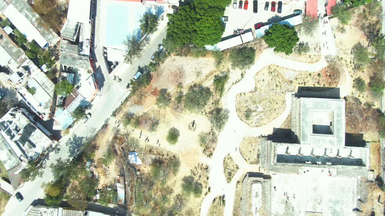 미틀라 오악사카 멕시코, 조감도 드론 2