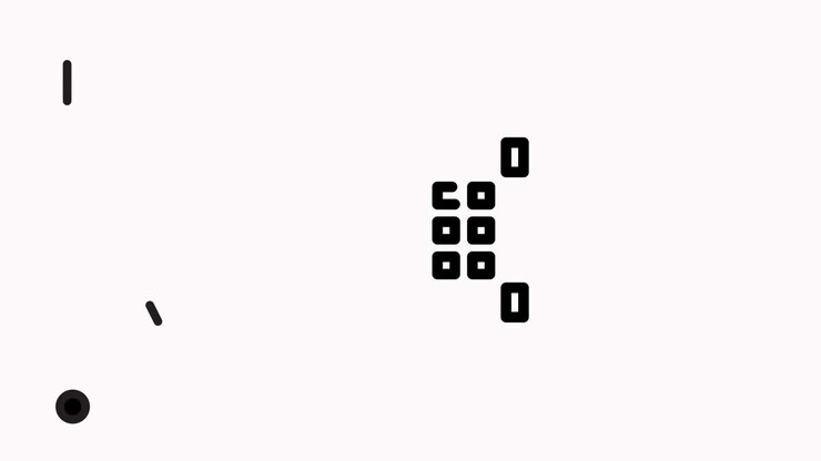 Safety Deposit Box Line Icon Animation with Alpha