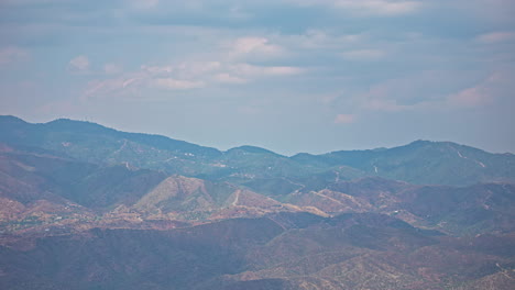 a view from mount olympos in cyprus