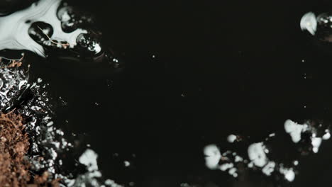 Oil Spill on Soil