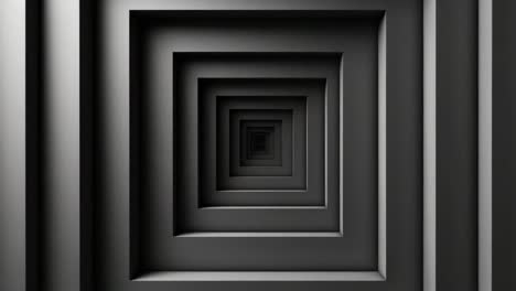abstract geometric tunnel perspective