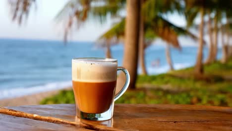 coffee on the beach