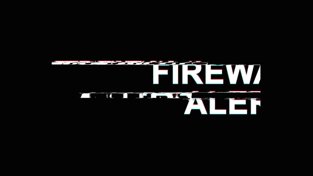 alerta de cortafuegos