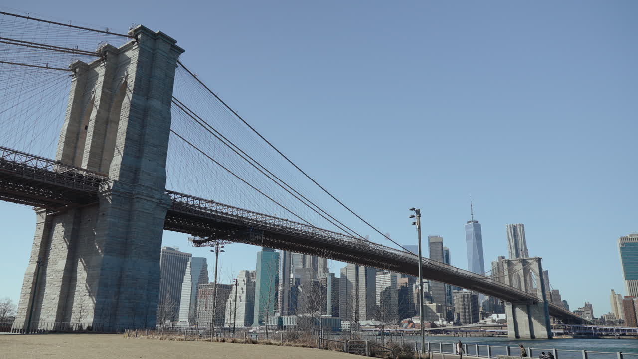 Brooklyn Bridge and NYC Skyline