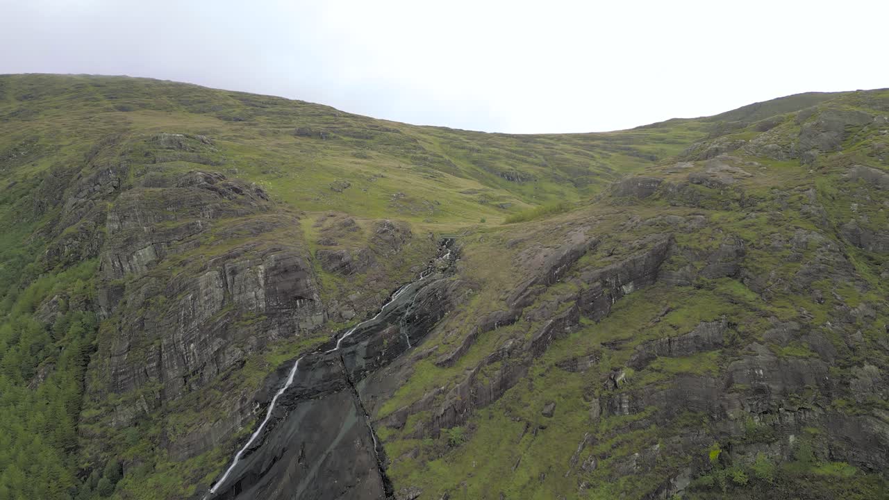 글레닌차킨 공원의 항공 영상 - 케리 카운티 - 아일랜드