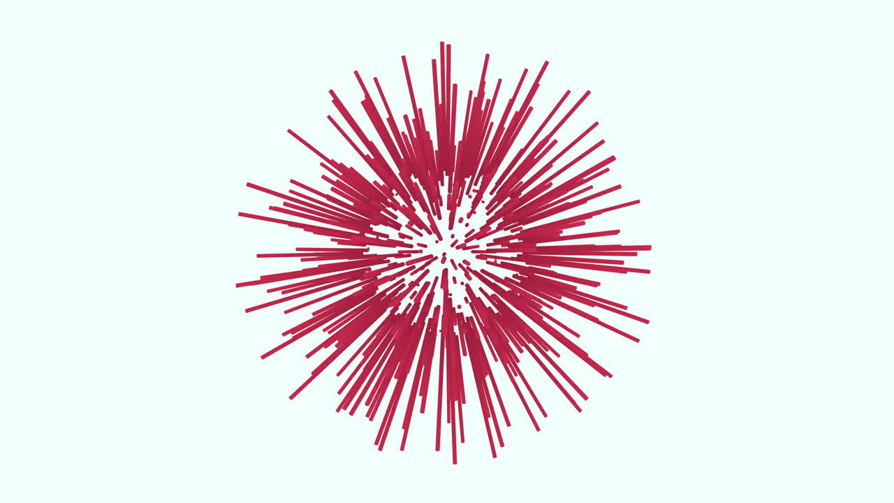 Caos esplosivo, una sinfonia frastagliata di linee rosse