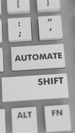 automate button pressing on keyboard vertical video