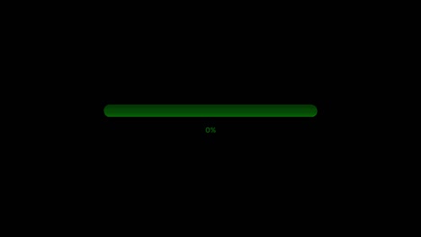 animation colorful loading bar.