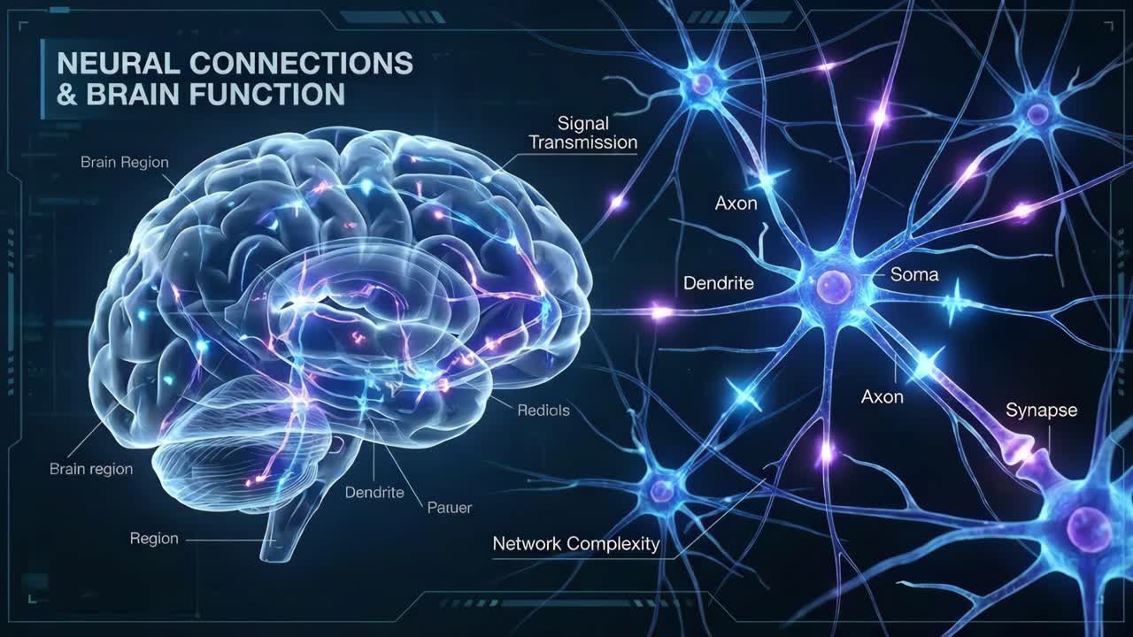 Brain Neural Connections and Function
