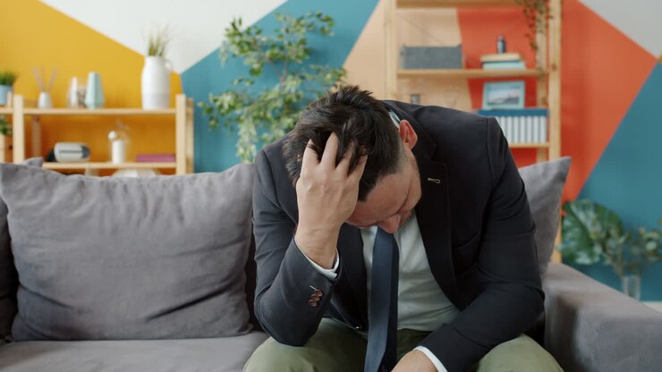 Stressed Businessman