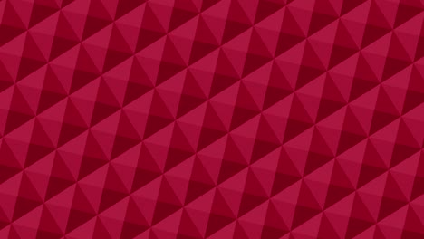 red geometric triangle pattern