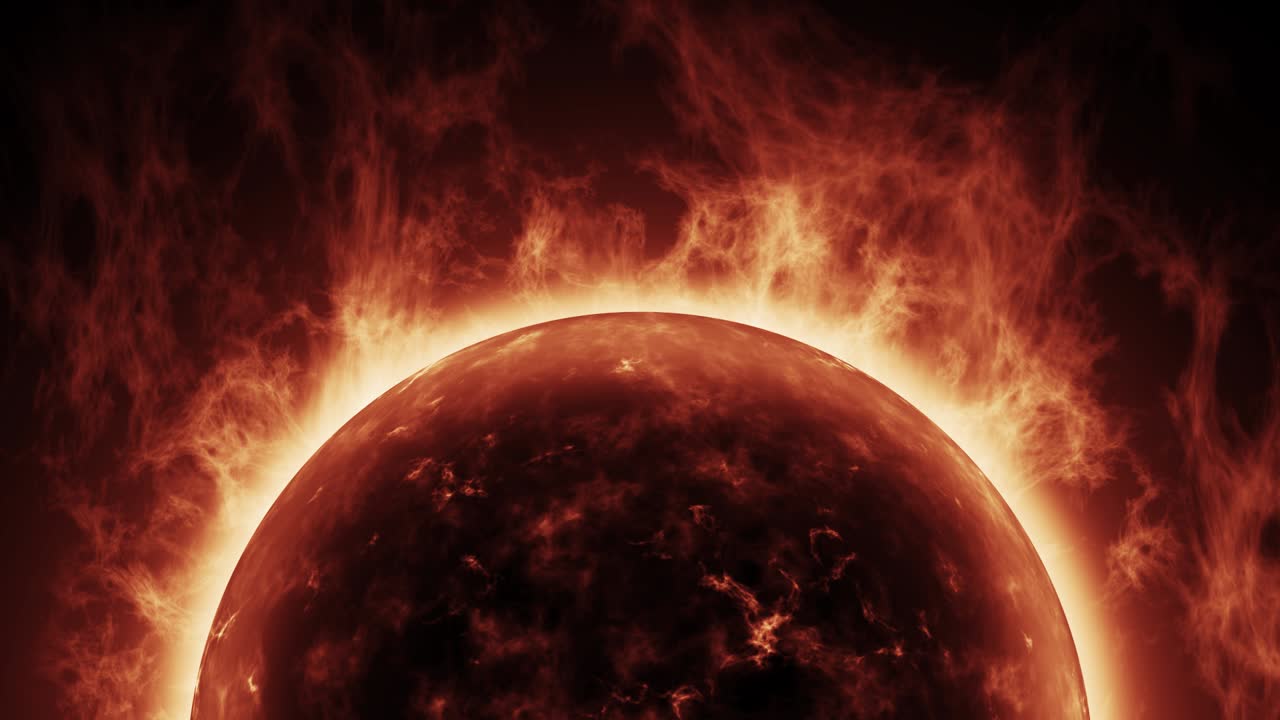 одушевленное солнце или огненный шар, великая вселенная