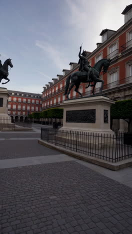 plaza mayor in madrid, spain
