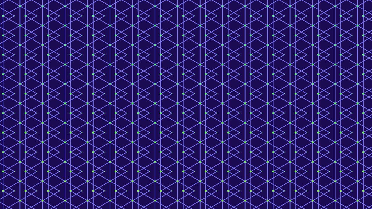 네온 다채로운 빛으로 추상적인 기하학 삼각형 패턴