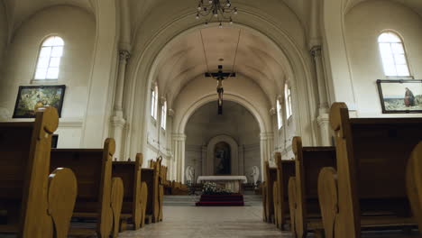 corridor of a church