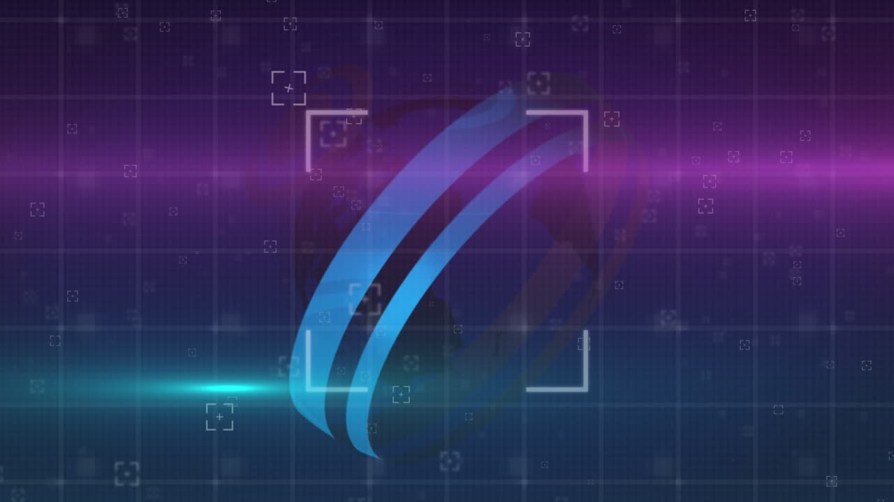 Animation of scope scanning and data processing