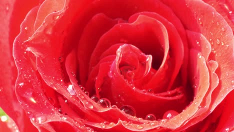 rotating rose in the bouquet in 4k