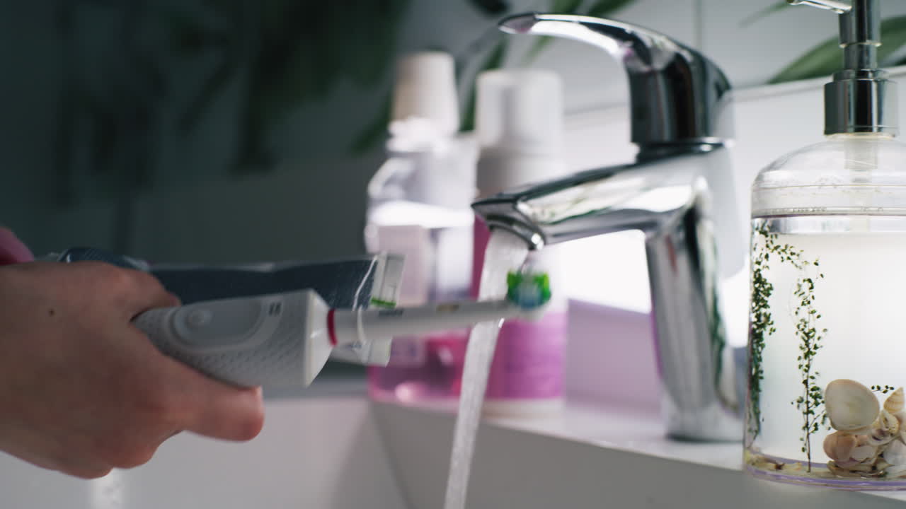 Morning Bathroom Routine