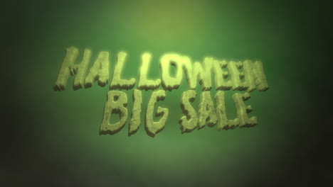 Halloween-Großer-Verkauf-Auf-Dunkelgrüner-Giftiger-Textur