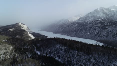 Imágenes-Aéreas-De-4k-60fps-Del-Valle-Del-Río-Matanuska