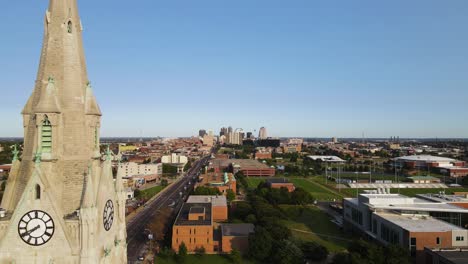 Uhrturm-Enthüllung-Der-Amerikanischen-Stadt-St