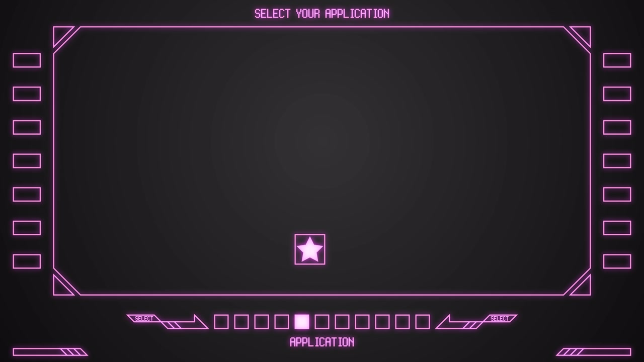 SELECT APPLICATION star Transitions. 1080p - 30 fps - Alpha Channel (6)