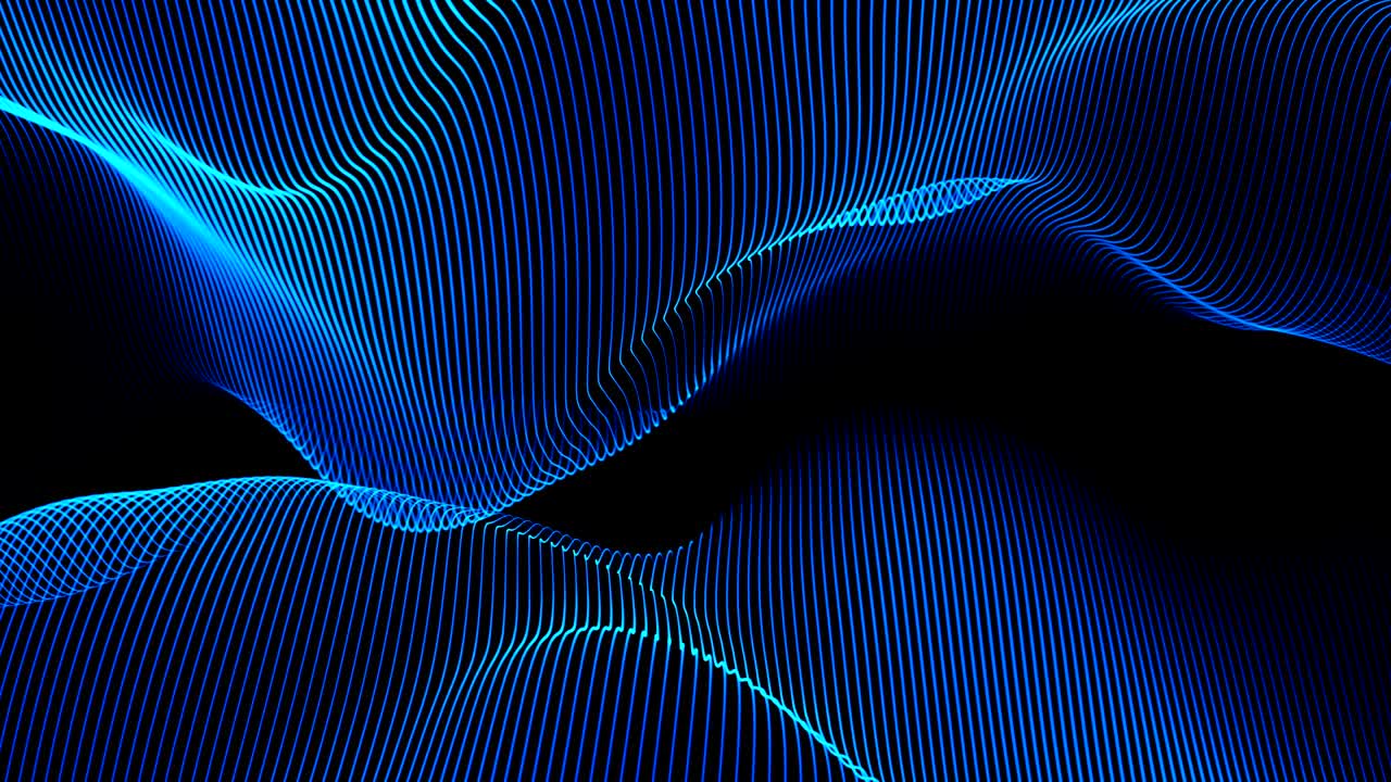 abstract background - waves (loop)