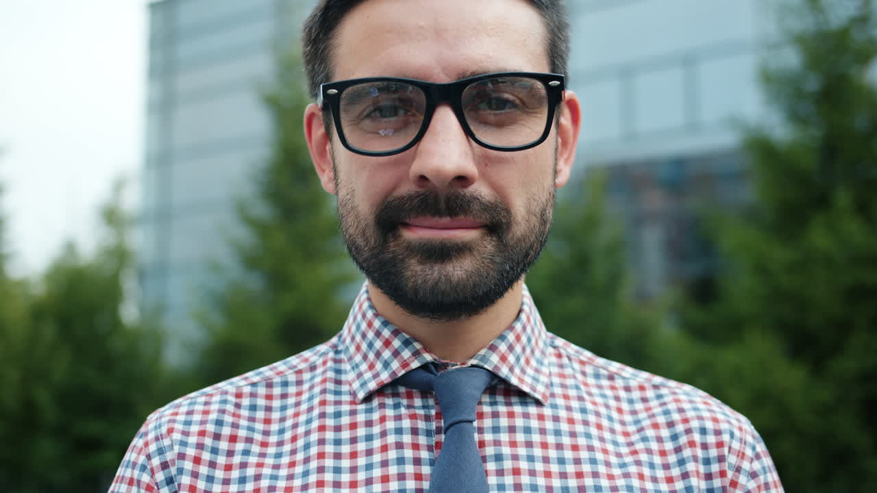 Retrato de un hombre de negocios