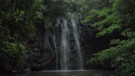 Malerische-Ellinjaa-Fällt-Auf-Dem-Atherton-Tableland-In-Der-Nordregion-Von-Queensland,-Australien---Breit