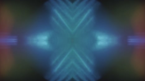 las metamorfosis de la luz abstracta futurista. el resplandor vibrante de moda, el fondo, la fuga de luz