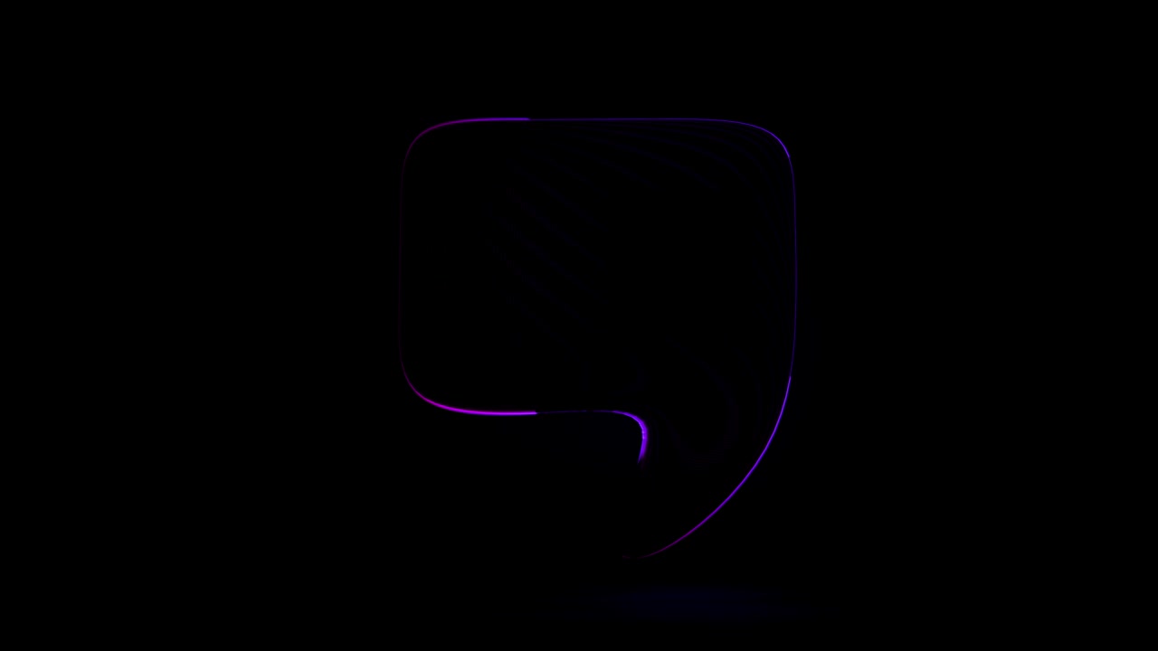 un haz láser escanea un mensaje en internet. funciona motor de búsqueda, o el concepto de rastrear y escuchar conversaciones en el espacio de las redes sociales. brillo de neón en el signo del diálogo en línea.