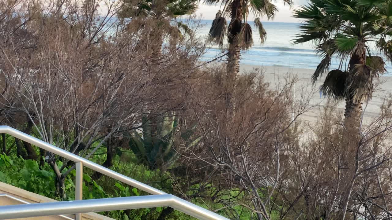 포르투갈 카르카벨로스 해변에서 시간을 보내는 사람들