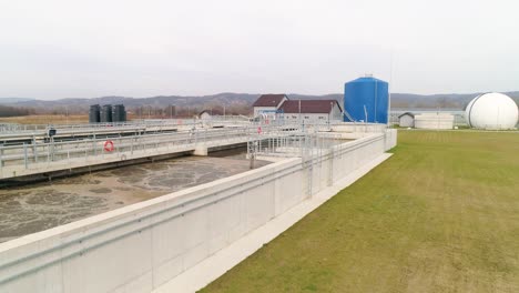 sewage water treatment plant waste water reservoirs