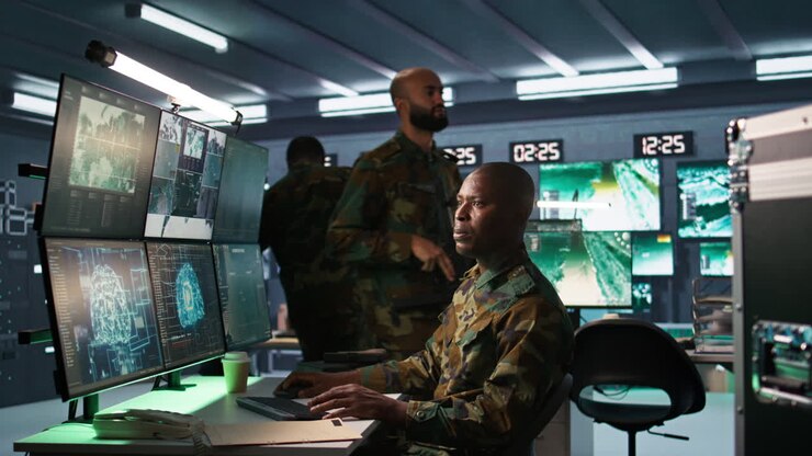 Professionel soldat anvender AI-teknologi for at forbedre militære kampsystemer