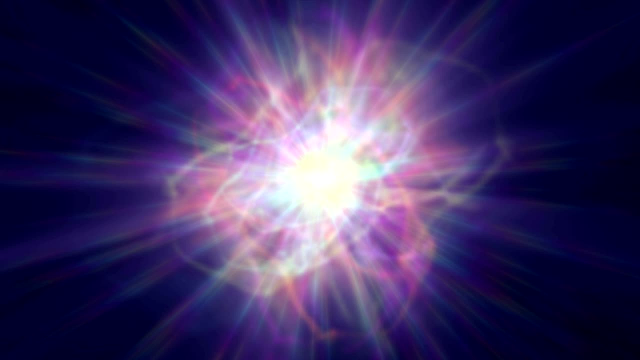 nuvole di nebulosa a raggi stellari 4k