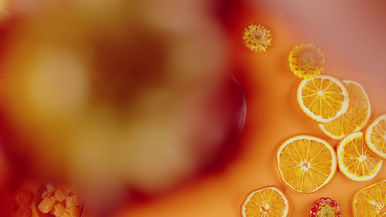 Orange Aesthetic Still Life