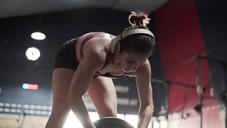 women working out in a gym