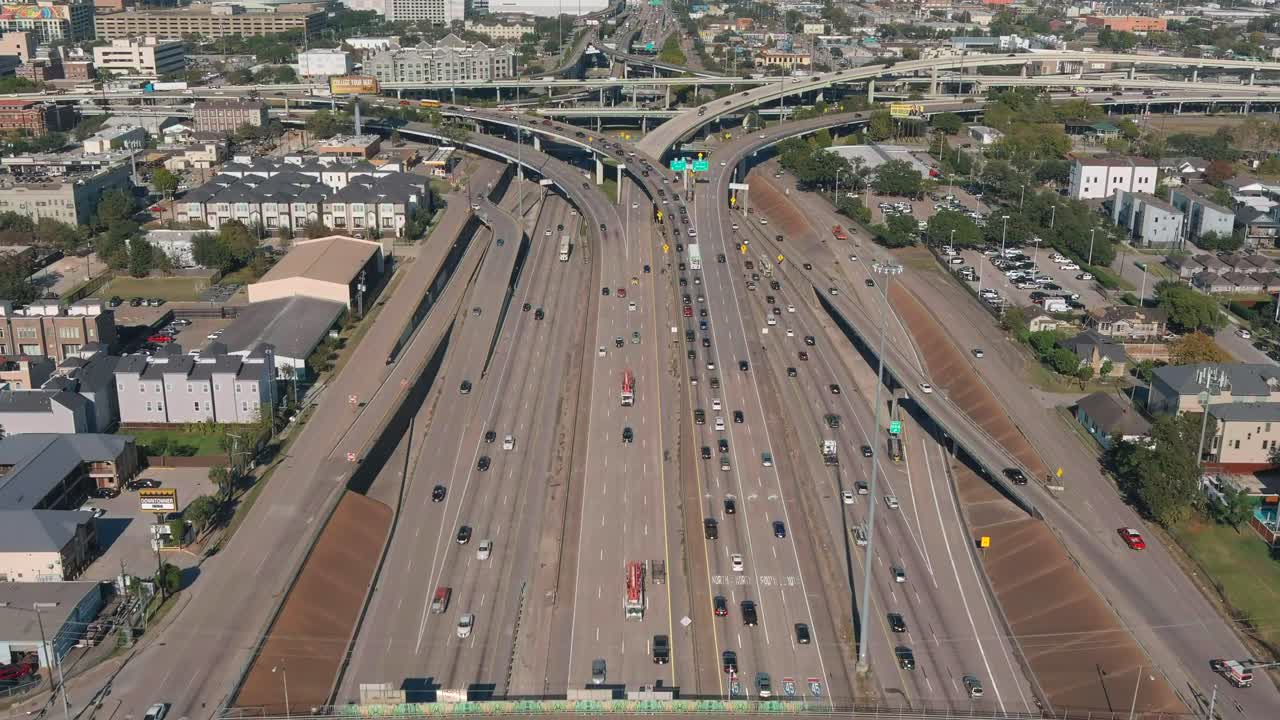 고속도로 교통 조감도