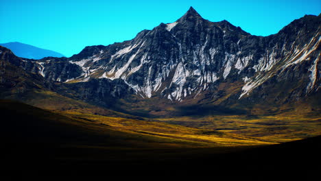 majestic mountain peak and valley landscape