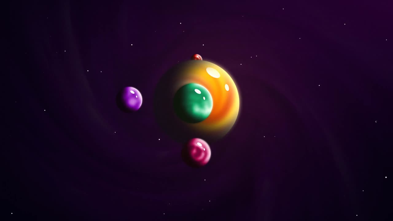 Sfondo cosmos con gradiente