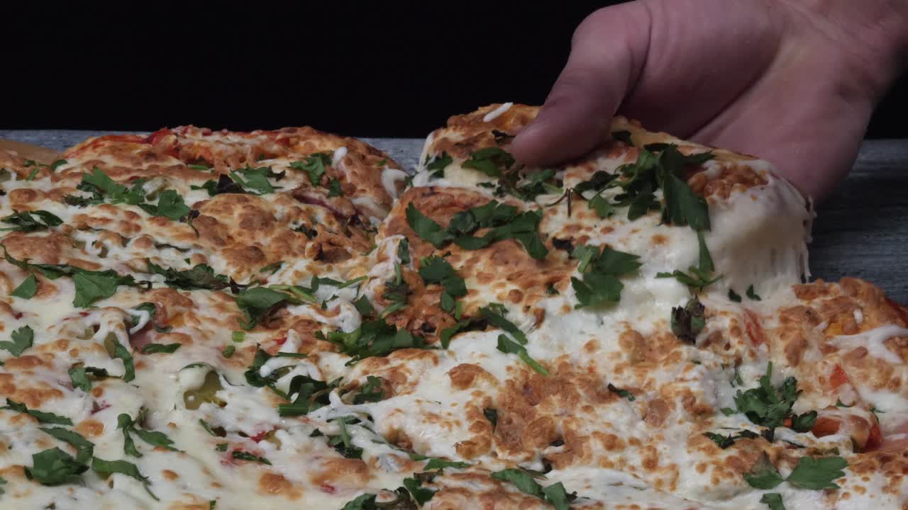 Deliciously Melted Cheese Pizza