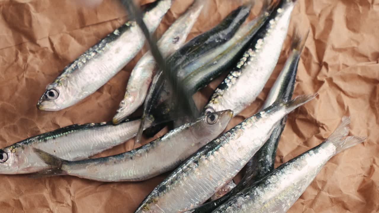 Preparing Fresh Sardines