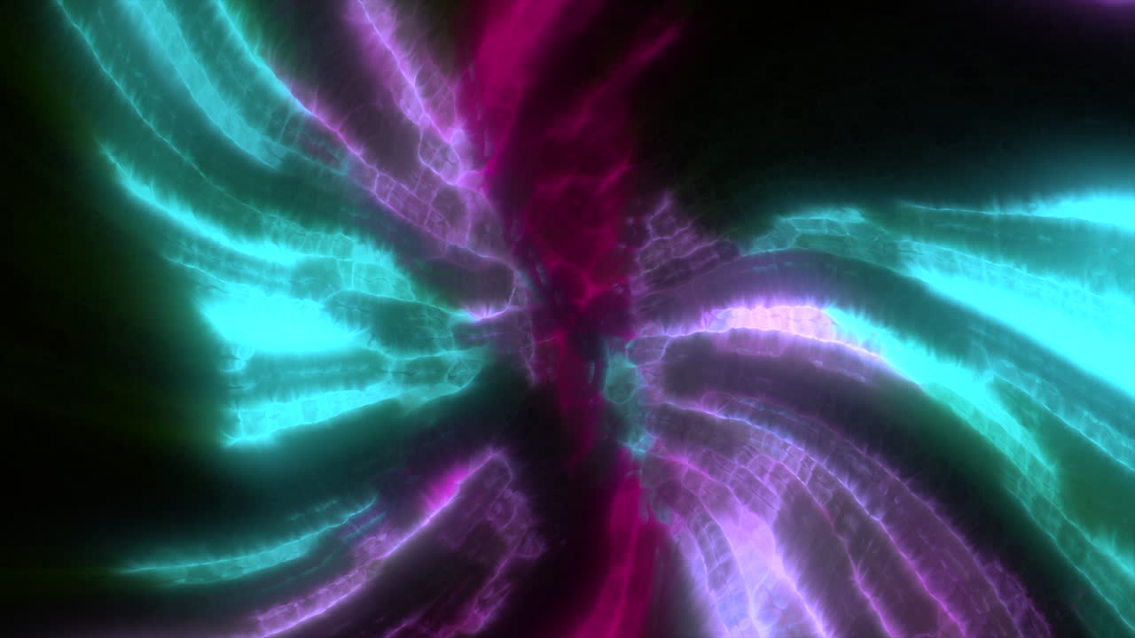 arte abstracto en espiral brillante